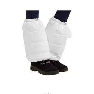 CORDOVA White Puffer Leg Warmers